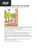 THE SAGE AND THE MOUSE-Grade-9-english