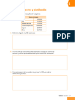 Presupuesto y Planificación