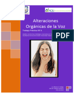 Alteraciones Orgánicas de La Voz