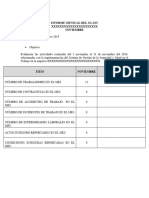 Informe Mensual