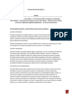 Resumen Unidades I y II - Derecho Político II (Pescader)