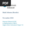 04e 1MA1 1H November 2022 Mark Scheme (Word)