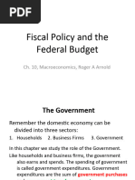 CH 11 Fiscal Policy and The Federal Budget