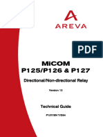 Micom P125/P126 & P127: Directional/Non-directional Relay