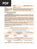 Los Lenguajes Artisticos en La Expresion de Problemas de La Comunidad