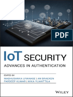 IoT Security Advances in Authentication