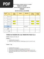 CUESTIONARIO 5to Año 2do TRIMESTRE