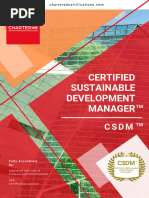 c9027 Certified Sustainable Development Manager CSDM Brochure 1