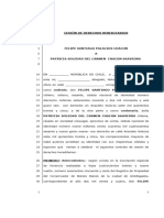 CESIÓN DE DERECHOS HEREDITARIOS Patricia y Felipe 2 de Abril