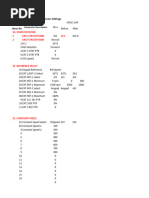 ABB - VFD - Common - Parameters Settings