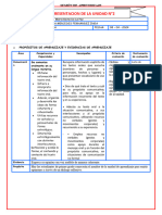 Sesión de Com Presentamos El Titulo de La Unidad 2