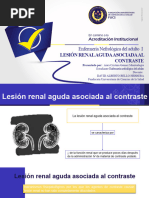 Lesión Renal Aguda Asociada Al Contraste