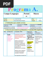 Programa Analítico