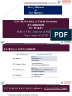 Revision of Credit Structure - R24 (IoT)