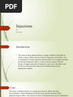 Injections