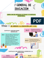 Ley General de Educacion