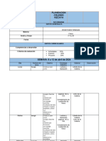 Planeacion Semanal Fisica