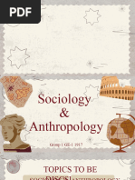 Sociology Anthropology 1