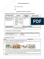 Sesion de Aprendizaje P.S Elboramos Acuerdos de Convivencia 2024