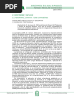 Boja Boja: 2. Autoridades y Personal