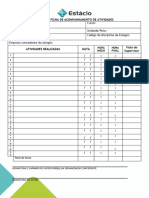 Modelo de Fichas de Acompanhamento