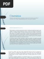 Cinemática. Física