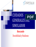 Cuidados Generales Del Simulador