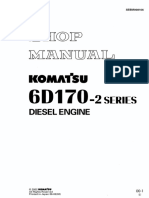 16760910-KP6MEAOM-Komatsu S6d170e-2 Sa6d170-2 Saa6d170-2 Shop Manual