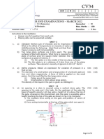 Semester End Examinations - March 2022: Instructions To The Candidates