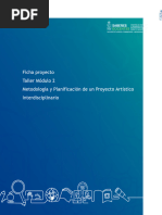 GRUPO 7 OK Ficha Del Proyecto Artistico Pedagógico M2 VEZ 2023