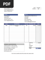 Invoice h2d - Dubbing Hitman