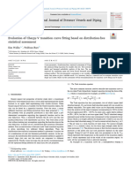 Evaluation of Charpy-V Transition Curve Fitting Based On Distribution-Free Statistical Assessment