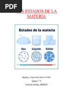 Los Estados de La Materia