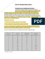 Production and Cost Notes 2