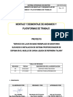 Sgs-Te-12 Montaje y Desmontaje de Andamios y Plataformas de Trabajo