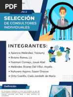 D° Administrativo - Selección de Consultores Individuales