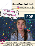 E-BOOK ADJUNTO ADVERBIAL - EXERCÍCIOS - PROFE. ANDREA JUSTINO - @deajustino - Profe