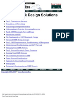 OSPF Network Design Solutions