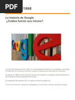 Google 1998