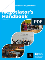 Multilateral Environmental Agreements Negotiator's Handbook