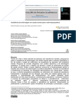 Assistência de Enfermagem em Saúde Mental Após A Reforma Psiquiátrica