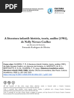 6+a+literatura+infantil +história,+teoria,+análise+ (1981) ,+de+Nelly+Novaes+Coelho +um+discurso+de+fronteira