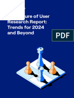 The Future of User Research Report 2024