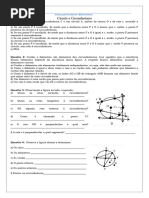 Circulo e Circunferência - Atividade