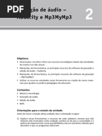 Gravação de Áudio - Audacity E Mp3Mymp3: Objetivos