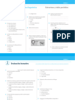 Evaluaciones Quimica 1BGU U2