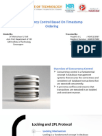 Concurrency Control in Database Systems