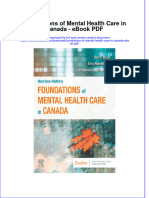 Ebook Foundations of Mental Health Care in Canada PDF Full Chapter PDF