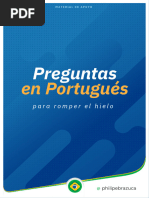 100 Preguntas en Portugues para Romper El Hielo