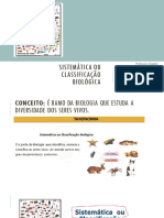 Sistema de Classificacao Ou Taxonomia